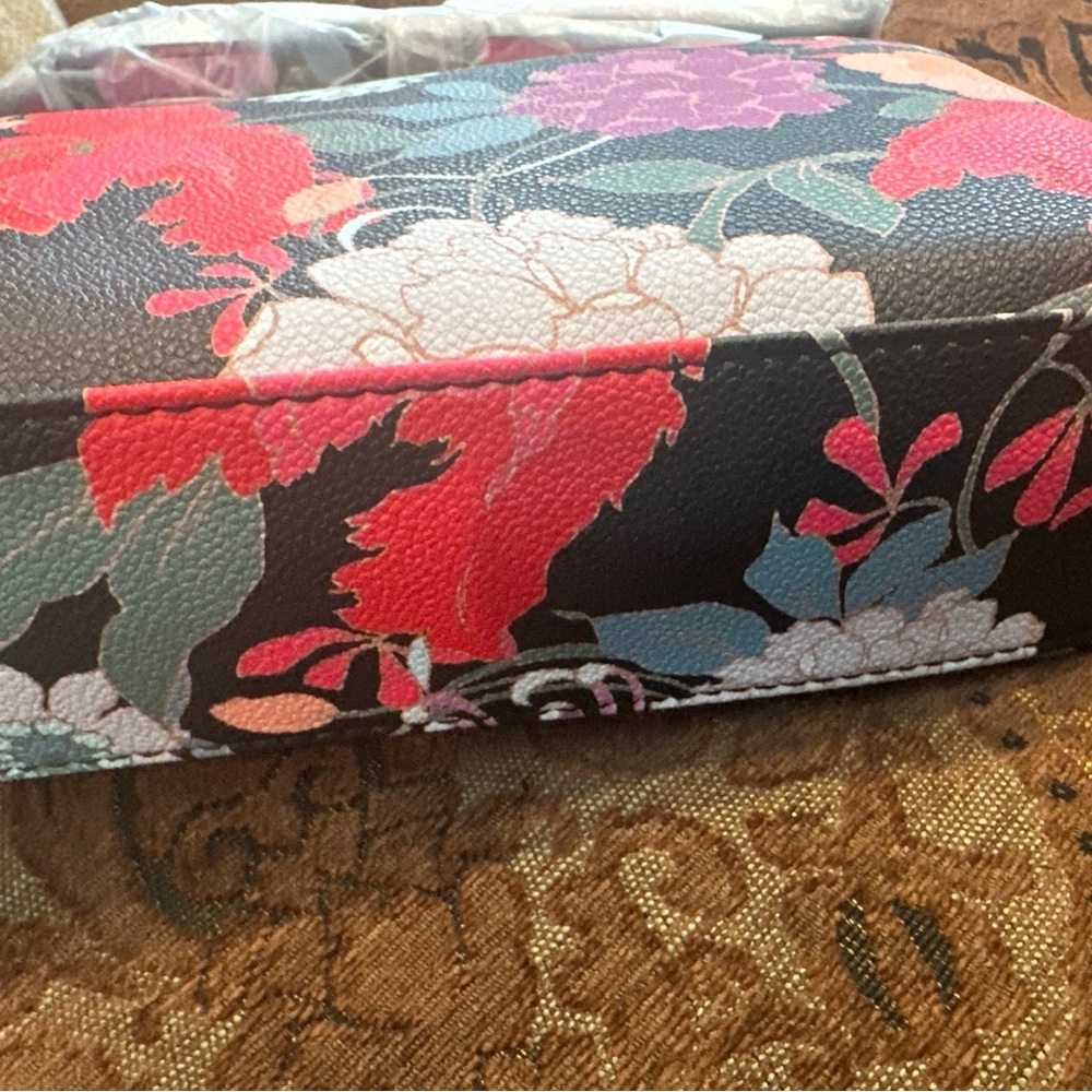 Trina Turk Women's Floral Crossbody Bag - Black and Multicolor - Picture 4 of 6